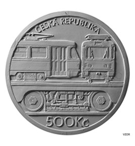 500 Kč 2024 Tramvaj T3 bk