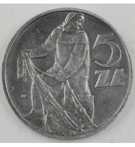 Polsko 5 Zlotych 1974