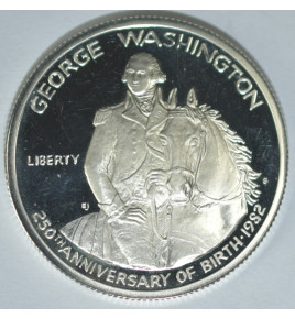 USA Half Dollar 1982 George...