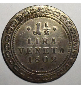 1 1/2 Lira ( 30 Soldi ) 1802 A